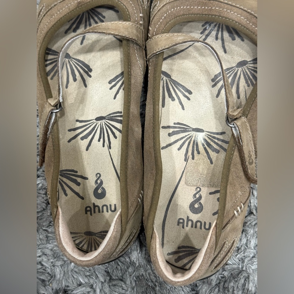 AHNU Mesh Leather Mary Jane Walking Shoes - Picture 11 of 11